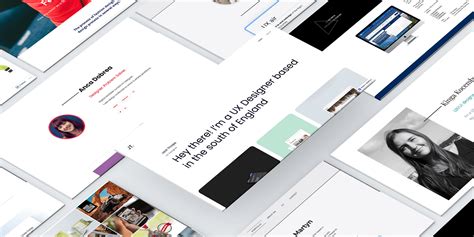 UX design portfolio examples and websites Justinmind