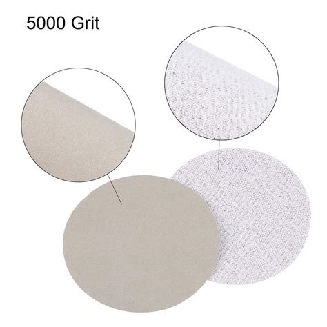 Uxcell 2 Inch Wet Dry Sanding Discs 5000 Grit Hook And Loop - balustradellc