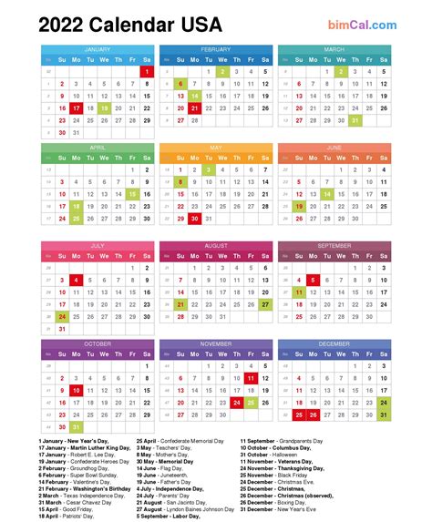 Uaa Calendar 2022 2023