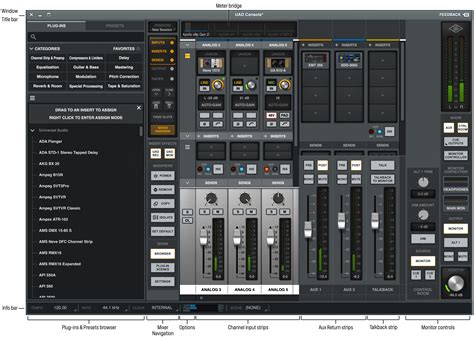 Uad console offline.  On the meter, it says it's authenticated. 6 Fixed Apollo Bass...