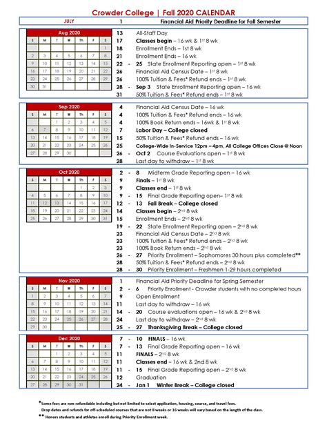 Uark Academic Calender