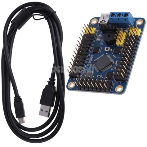 Uart servo controller.  The driver board with USB & UART simplifies servo control an...