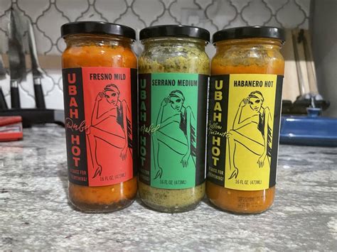Ubah hot. Ubah Hot is a gourmet hot sauce that can be used to make any meal delicious and is full of mouthwatering flavors that can be incorporated in many different ways. The options are endless and creativity lies within the bottle. 