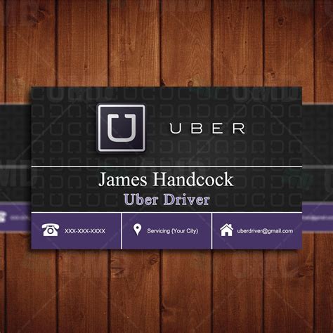 Uber Business Card Template