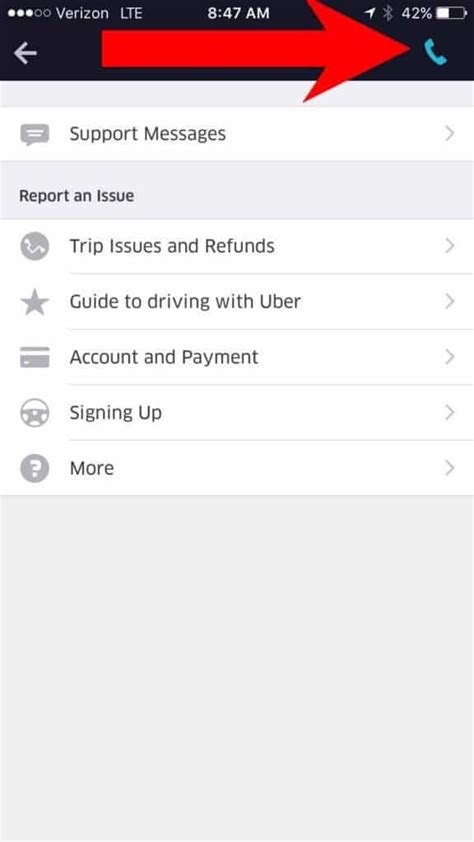 Uber driver customer service number.  Get help through the app, websit...