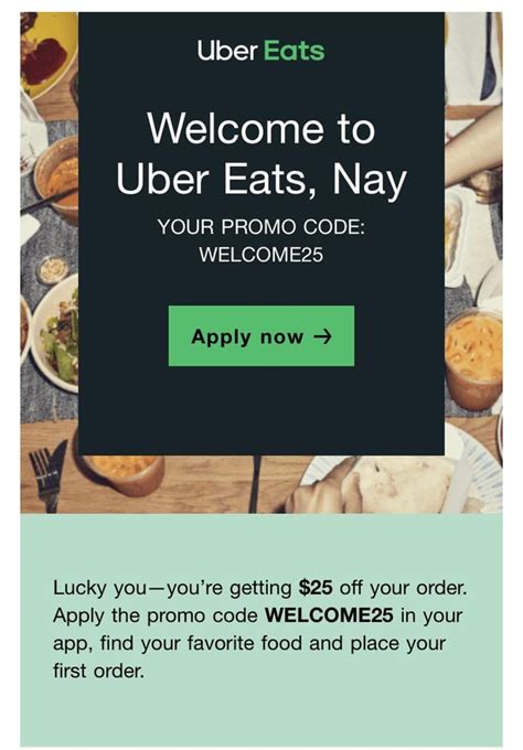 25% coupon code Uber Eats coupon code: Up to 25