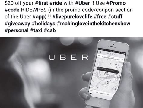 Uber promo code savings. Here are three of our favorite Uber coupon codes: Get an automatic $20 credit on all rides with Uber. If you're new to Uber, then you can get an $18.... 