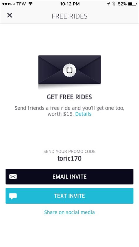 Uber ride promo code 2022. $25 off Coupon Use Code NEWRIDER25 to Get $25 Off Your First 10 Trips Get Coupon Code 599 Used Today $20 off Coupon Save $20 Off with Coupon Code 20OFFNOW Get Coupon Code 444 Used Today $6 off Coupon Save an Extra $6 Off with Promo Code UBERSAVEBIG Get Coupon Code 337 Used Today $5 off Coupon 