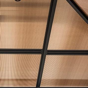 Uberhaus gazebo replacement panels.  Translucent, lightweight polycarbonate that blocks rain...