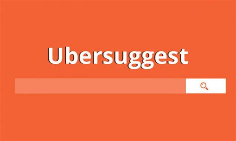 Ubersuggest ]. Things To Know About Ubersuggest ]. 