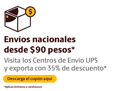 Autoservicio de envío, recolección y depósito de UPS. UPS Centro de