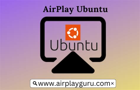 Ubuntu airplay receiver. .  ...