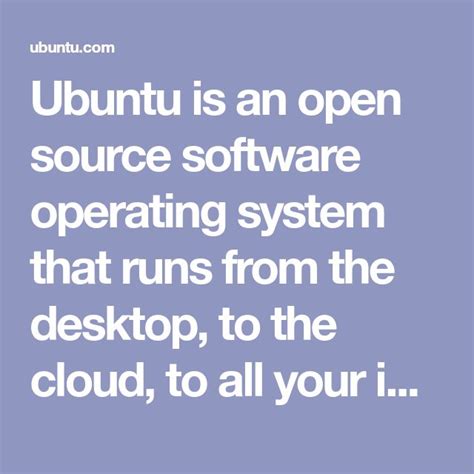 Ubuntu portable.  Ubuntu is an open source software operating system that runs f...