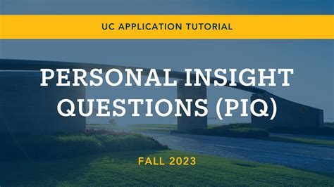 Uc application questions. Nov 10, 2022 ... Comments2 · Part 1: What College Admission Looks Like in 2024 (And What Students Can Do to Prepare) · How To Write ALL 8 UC PIQ Essay Prompts (No&nbs... 