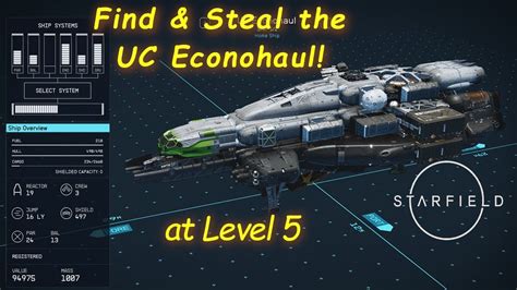 Uc econohaul. The first ship I acquired after the Frontier was a simple Econohaul trucker, meant only to boost my cargo space while I saved money for an actually good ship. Probably a million and a half credits and countless hours of tinkering later, that ship is now one of the toughest fighters in the Settled Systems and my flying home base. 