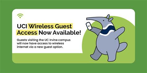 UCI provides automatic network address WiFi service in most campus 