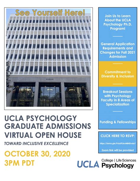 Ucla Psychology Graduate Program Admission Requirements INFOLEARNERS