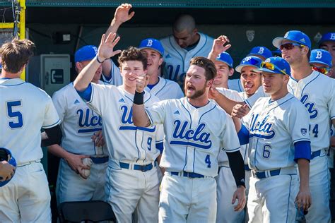 Ucla bruins baseball. Jun 1, 2023 · The Bruins opened the year 16-3 with a 6-1 record in conference play, but they finished 2023 on a 12-21-1 skid. After finishing the regular season seventh in the Pac-12, UCLA fizzled out of the ... 