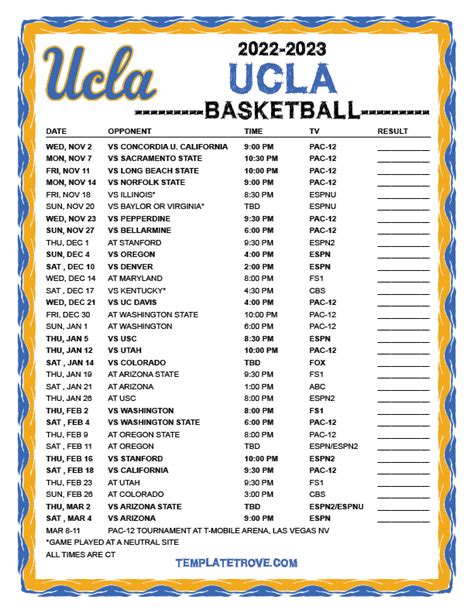 Ucla dates. The UCLA Bruins have won a total of 134 national championships, the most out of any university. Additionally, they have won 114 NCAA team championships, second only to Stanford Uni... 