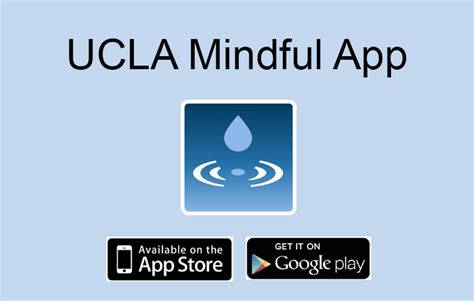 Ucla mindfulness app. Mindful awareness meditation is the moment-by-moment process of actively and openly observing one’s physical, mental, and emotional experiences. Mindfulness has scientific support as a means to reduce stress, improve attention, boost the immune system, reduce emotional reactivity, and promote a general sense of health and well-being. 