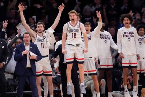 Final moments and celebration from UConn's 2023 NCAA Championship. Watch on. Now Connecticut truly belongs. Not that the Huskies didn’t already. The legion of college basketball royalty, that is .... 