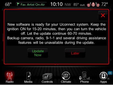 Uconnect software update problems.  Having trouble get your Uconnect radio software...