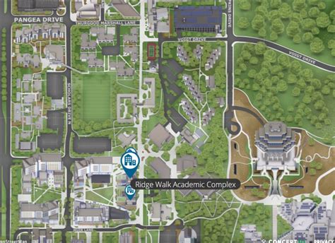 Visit University of California San Diego's Interactive Campus Map. 