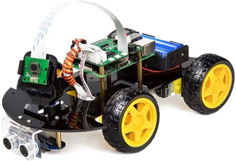 Uctronics robot car kit for raspberry pi.  While they are often depicte...