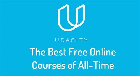 Udacity free courses. 