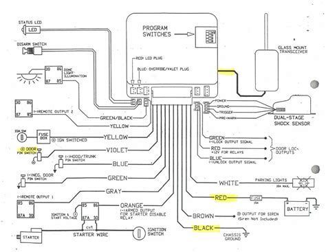 Udai Wiring: Remote Start Vehicle Wiring Diagrams Model