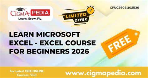Udemy excel courses with certificate.  Beginner to Intermediate.  Excel is popularl...