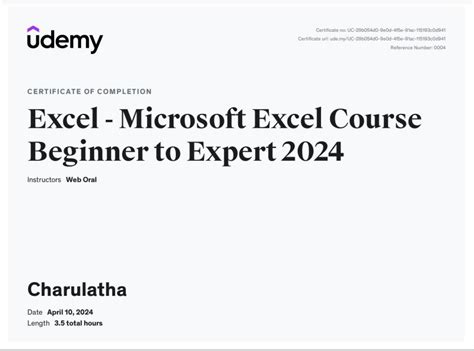 Udemy microsoft excel certification. </p><p>At completion of this course you will <...