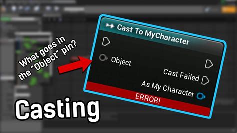 Ue4 cast to actor object.  Avoid this whenever possible.  What is that node that is off t...