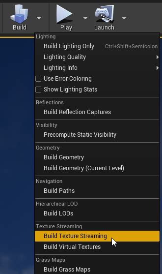 Ue4 disable texture streaming.  Is it incompatible with Texture .  This can be benef...