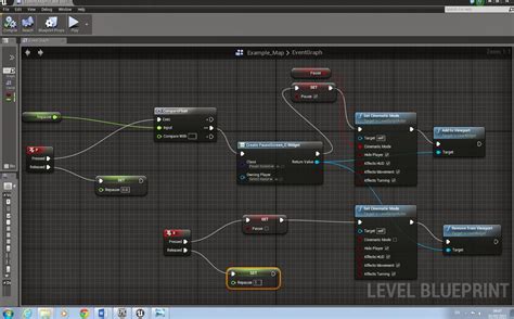 Ue4 pause.  I&rsquo;ve also seen loads of vids and articles about similar...