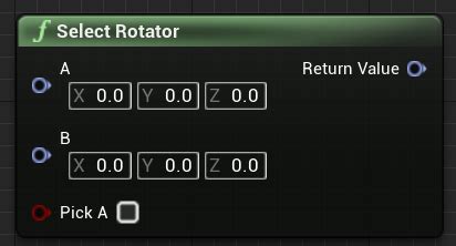Ue4 rotator vs vector. Vector / Rotator Controls Vector or Rotator properties that c...