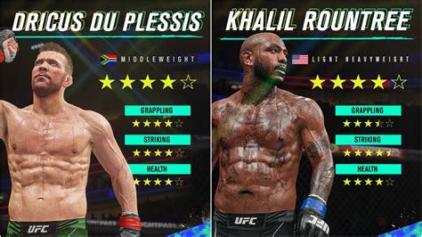 Create-A-Player's UFC 4 CAF's. I'd like to consolidate and share all of the CAF's I've created so far in the game, some are real fighters and others are obviously fictional characters. I've posted a few of these in the UFC 3 CAF thread already but will be updating strictly here from now on. Enjoy!. 