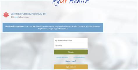 Follow these steps to sign up for a MyUFHealth account. Enter your personal information. Verify your contact information. Choose a username and password. If you have any …. 