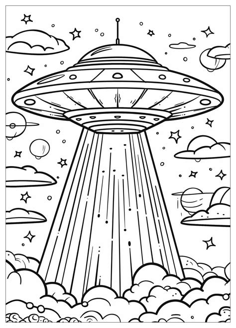 Ufo Coloring