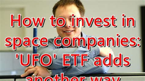 Ufo etf. Things To Know About Ufo etf. 