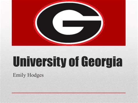 Uga Powerpoint Template