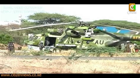 Uganda’s military says an attack helicopter crashed into a house, killing the crew and a civilian