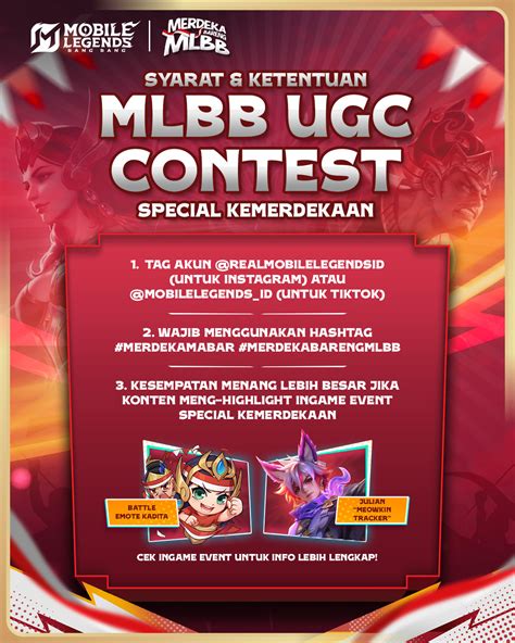 Ugc creation contest mlbb.  By submitting a video related to Mobile Legends...