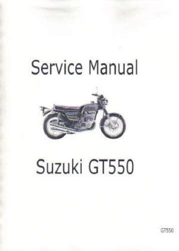 Ugt550 1973 1977 suzuki gt550 service handbuch. - Manual de la historia de la música de hugo riemann.
