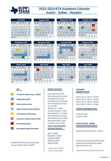 Uh Semester Calendar