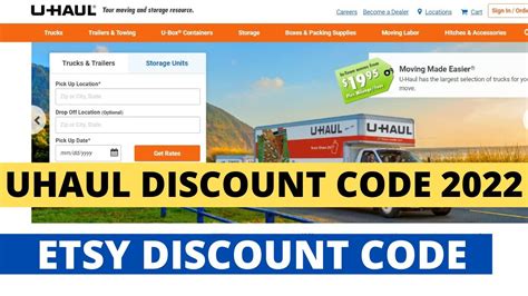 Uhaul Discount Code & Coupons. Visit Website . Rate it! 0.0 / 0 Voted . Total Offers : 195 : Coupon Codes 64 Online Sales 131 Coupon Type. Coupon Codes (64) Online Sales (131) Discount Type % Off (37) $ Off (4) Clear All . Up To 60% Off Sale Starts Now Sale .... 