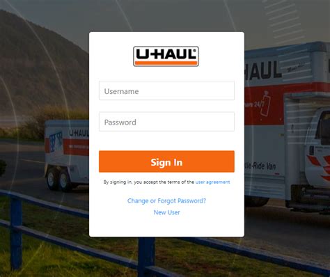 As a result, uhaullife login information step-by-step gui