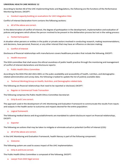 Uhc module 12.  From understanding available treatment options and insurance coverage to ...