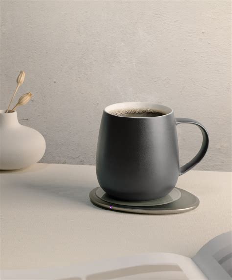 Ui Self Heating Mug Set - Inkstone Black — OHOM