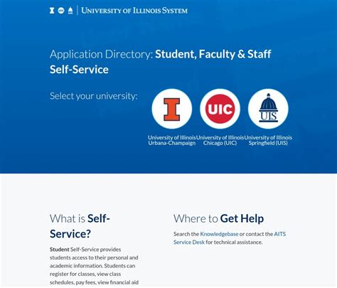 Ui self service uiuc. Students who want to change employee information such as office address, need to login to the My UI Info as well. They will need to find the employee information form, ... Students can change their address listed in the … 